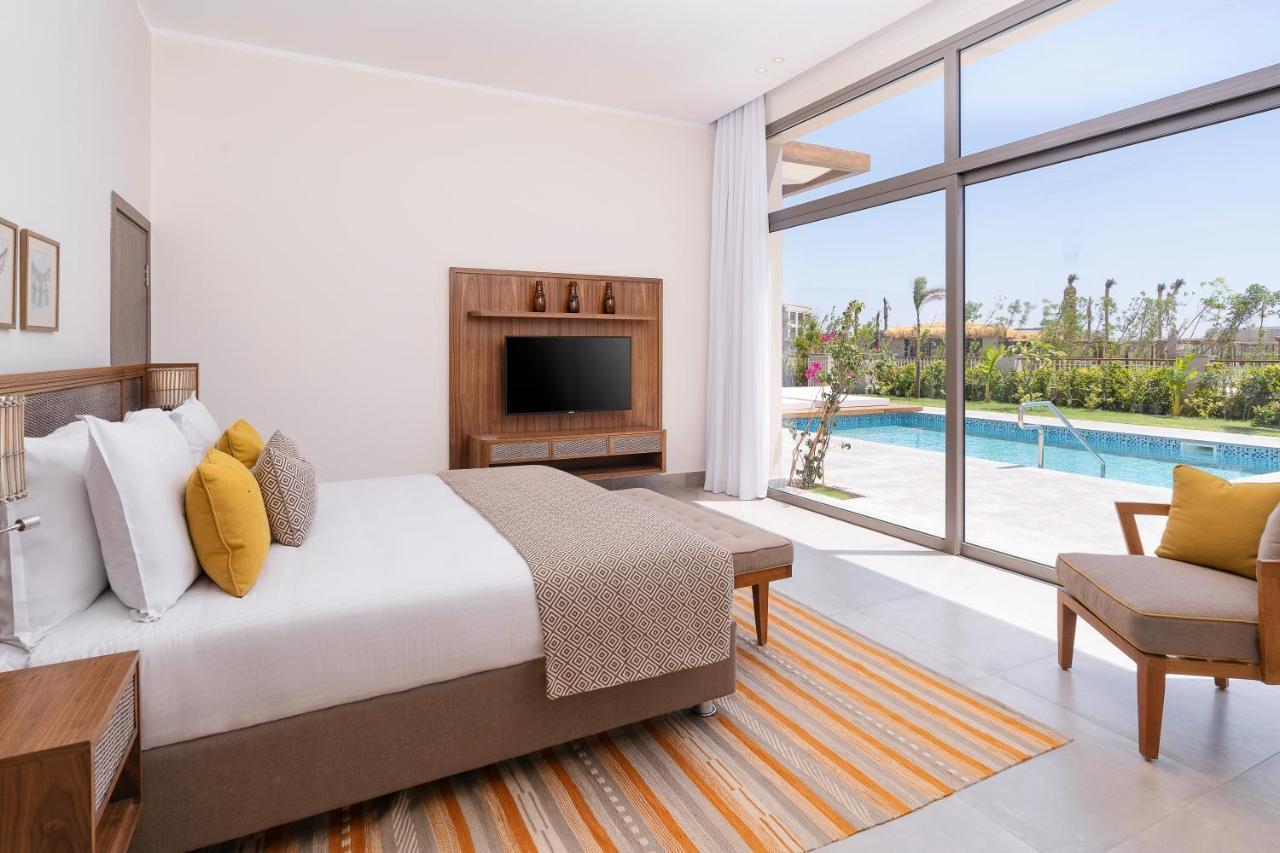 Steigenberger Resort Ras Soma Hurgada Dış mekan fotoğraf A bedroom at the hotel